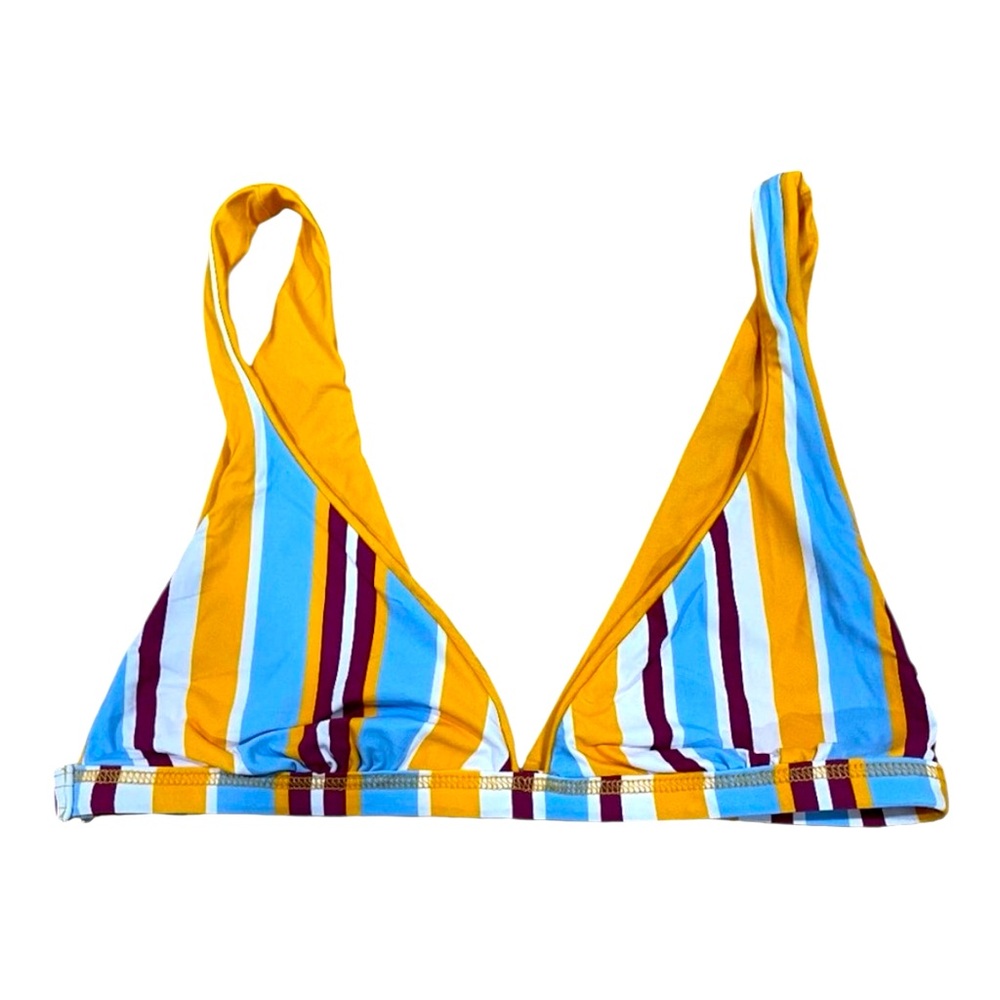 0385 New Womens Venus Yellow Bikini Top